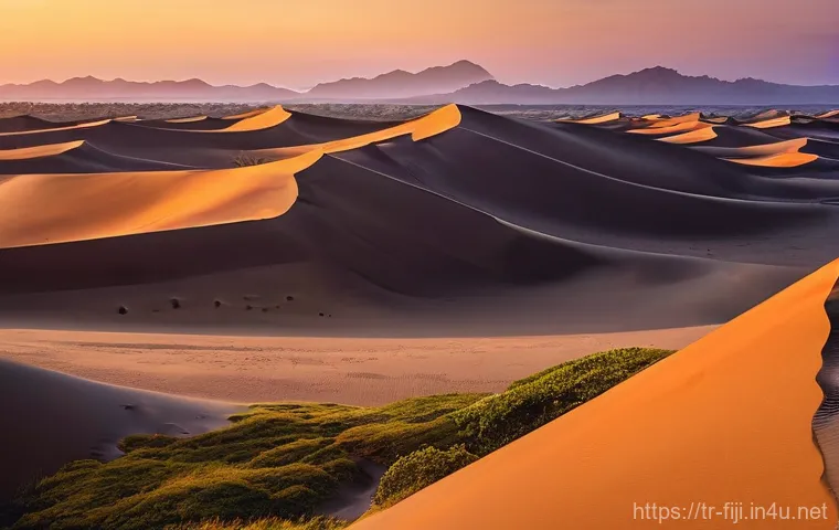 피지 국립공원 탐방 - **Prompt:** A vibrant and serene scene depicting the Tavoro Waterfalls within Fiji's Bouma National ...
